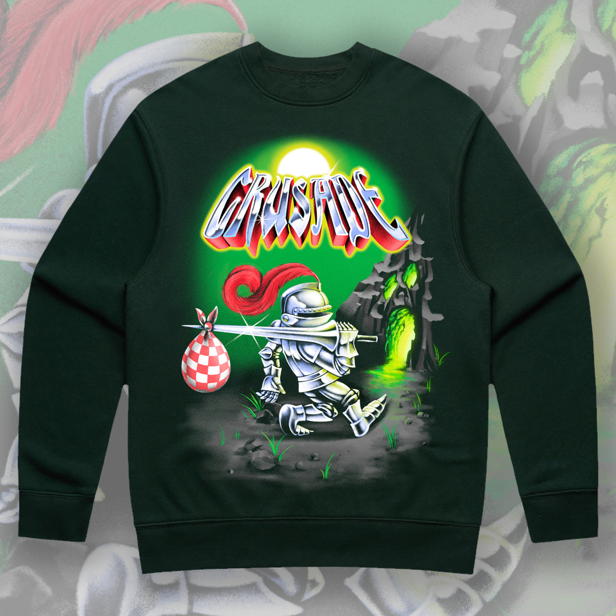 Expedition Relax Pine Green Crewneck – Crusade Supply Co.