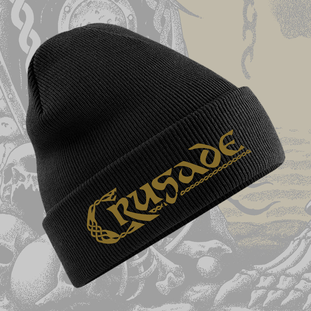 Dungeon Crawler Gold Beanie Hat