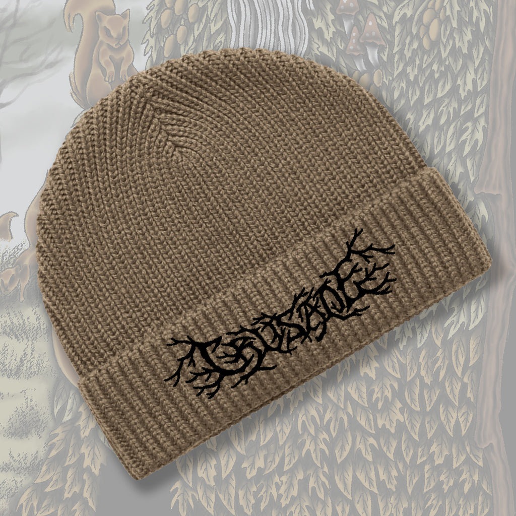 Branch Logo Heavy Ribbed Beanie Hat