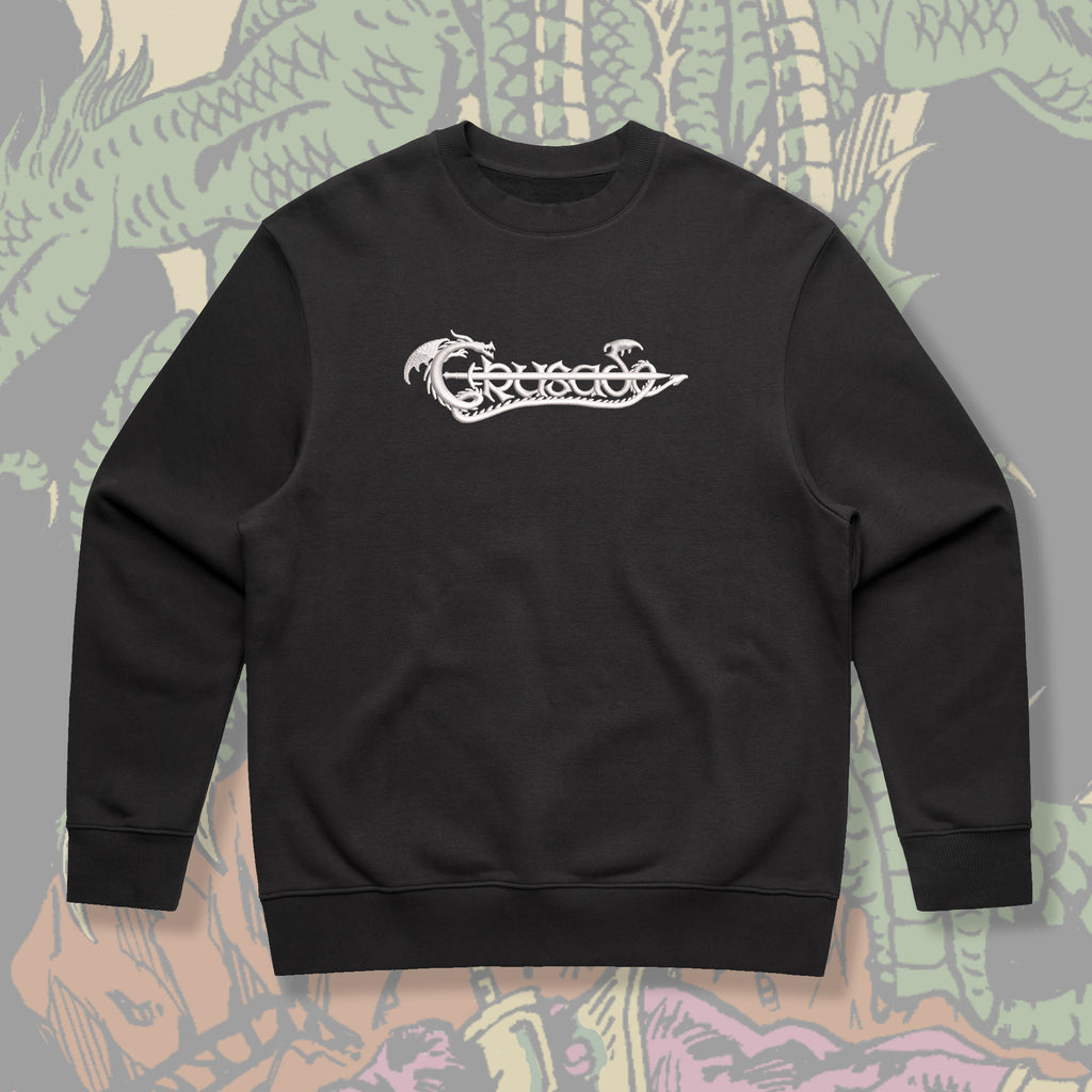 Crusade Dragon Logo Heavy Crew Neck