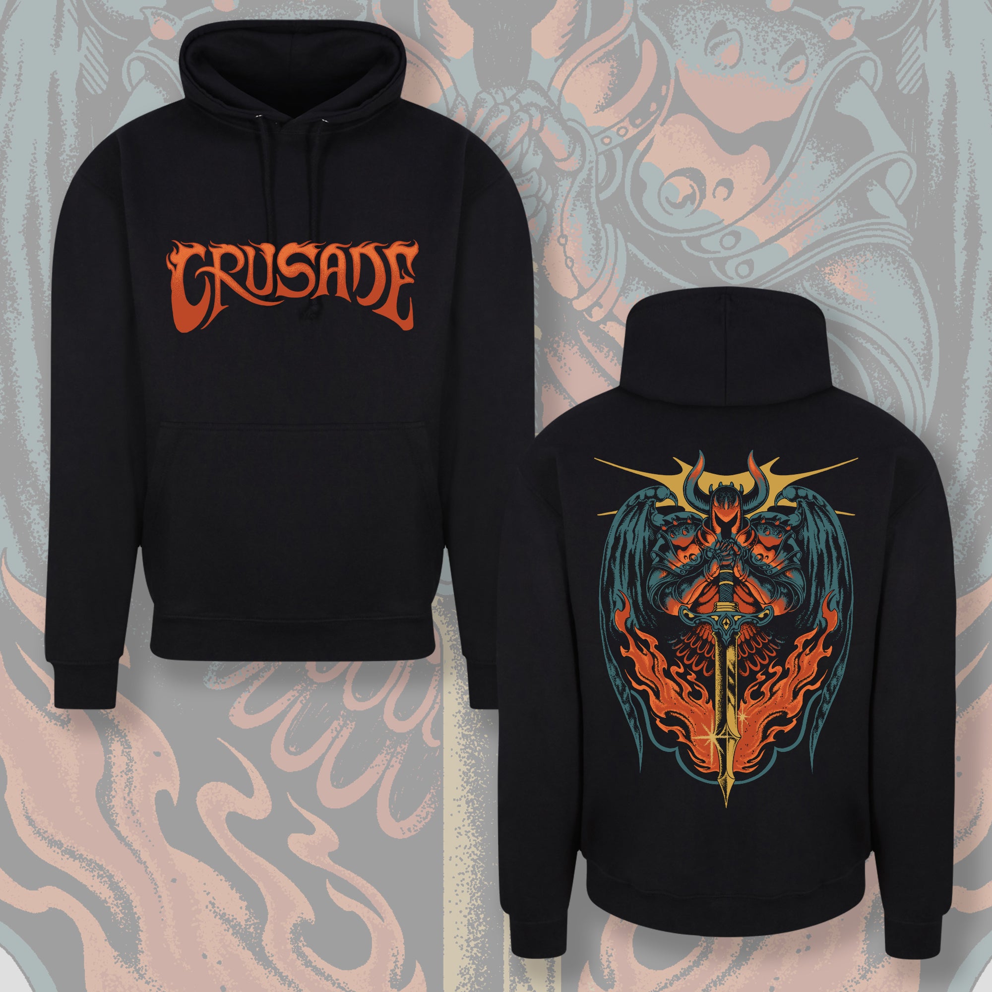 Demon King Black Hoodie Sweatshirt – Crusade Supply Co.