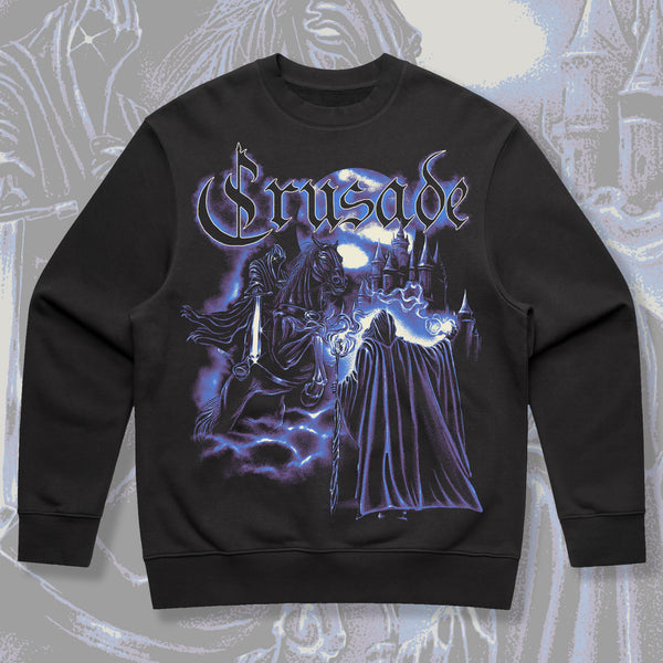 Illuminate Relax Faded Crewneck – Crusade Supply Co.