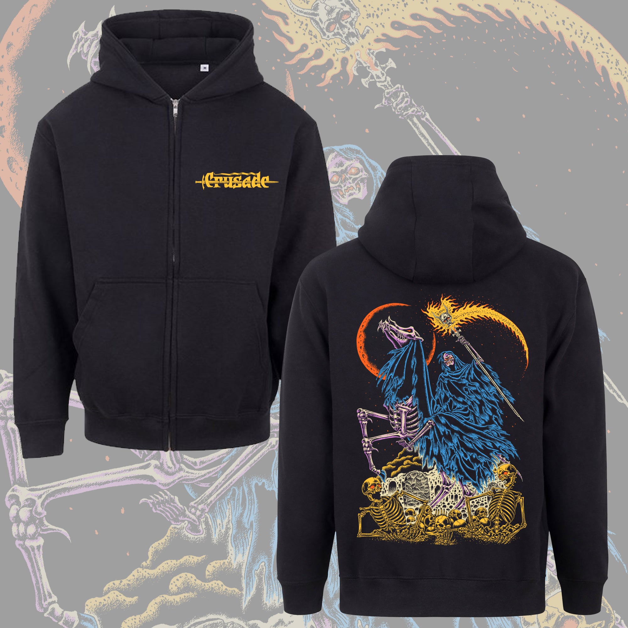 The Necromancer Zip Hoodie – Crusade Supply Co.