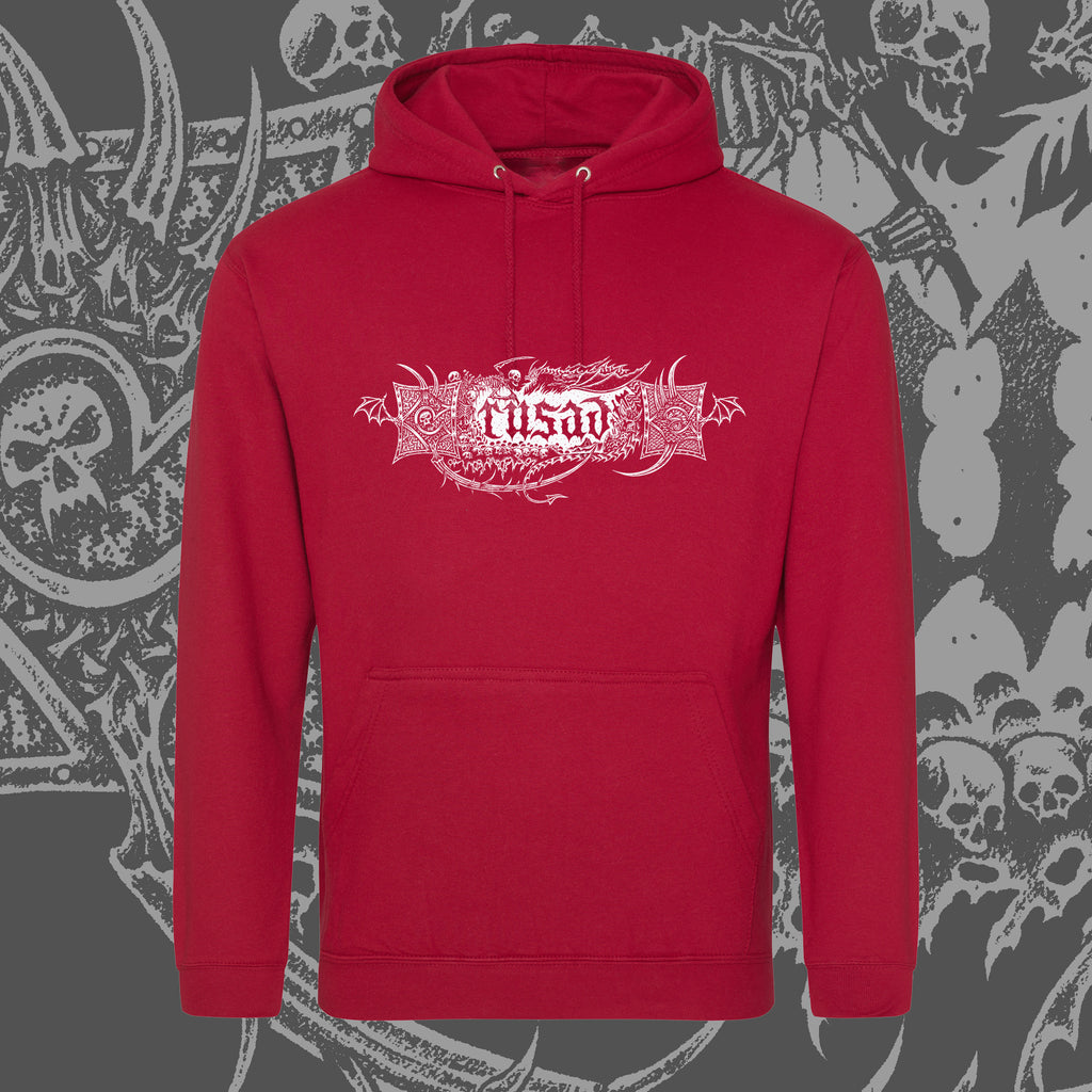 Red Chaos Logo Hoodie