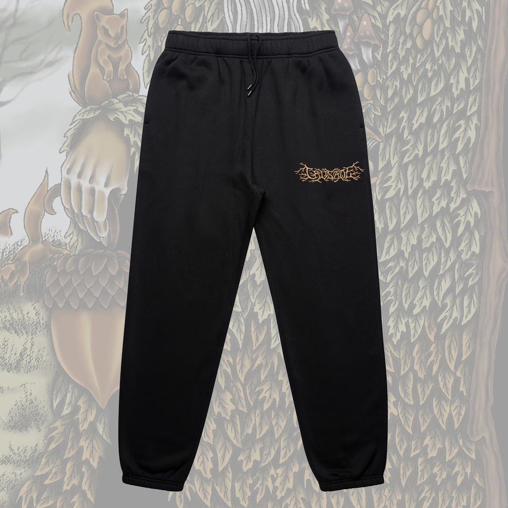 Branch Logo Black Relax Joggers