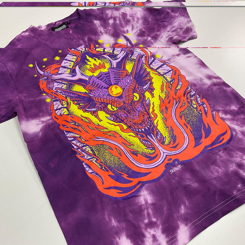 Ember Dragon Tie Dye T-shirt
