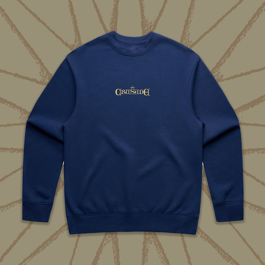 Sun King Logo Cobalt Relax Sweatshirt