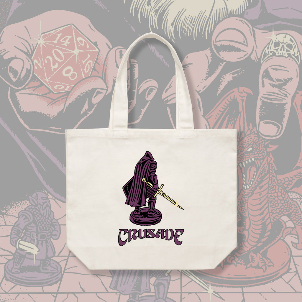 Warrior Shoulder Tote Bag